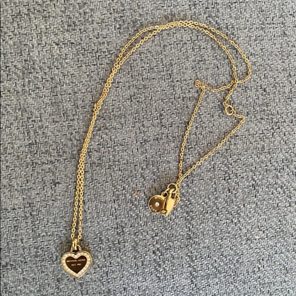 Michael Kors Gold Heart Necklace